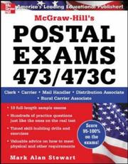 Cover of: McGraw-Hill's Postal Exams 473/473C (Mcgraw Hill's Postal Exams 473/473c) by Mark Alan Stewart
