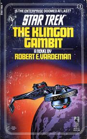 Cover of: The Klingon gambit by Robert E. Vardeman