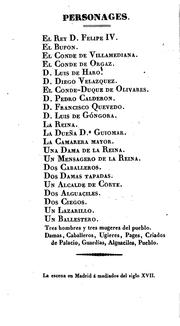 Cover of: La corte del buen retiro: Drama histórico en cinco actos, escrito en verso
