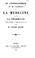 Cover of: De l'enseignement et de l'exercice de la médicine et de la pharmacie