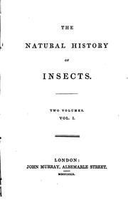 Cover of: The Natural History of Insects by James Rennie, John Obadiah Westwood