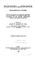Cover of: Industry and Finance (supplementary Volume): Being the Results of Inquiries ...