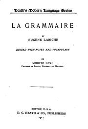 Cover of: La grammaire