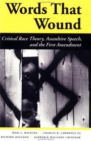 Cover of: Words that wound