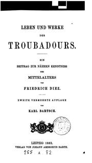 Cover of: troubadours