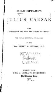 Cover of: Shakespeare's Julius Caesar by William Shakespeare