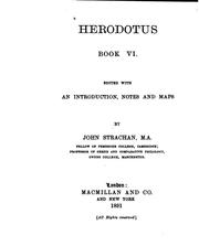 Cover of: Herodotus by Herodotus