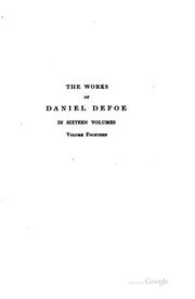 Cover of: The Works of Daniel Defoe by Daniel Defoe