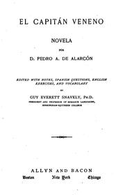 Cover of: El capitán veneno by Pedro Antonio de Alarcón