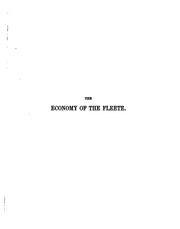 Cover of: The œconomy of the Fleete: Or An Apologeticall Answeare of Alexander Harris ...
