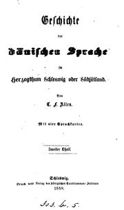 Geschichte der dänischen Sprache im Herzogthum Schleswig oder Südjütland