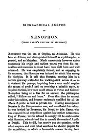 Cover of: Xenophon's Anabasis of Cyrus, books i. and ii.: with Engl. notes, by D.B. Hickie