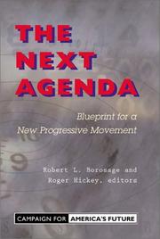 Cover of: The Next Agenda: Blueprint for a New Progressive Movement
