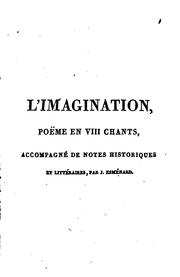 Cover of: L'imagination: poëme
