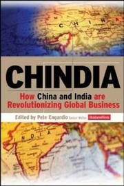 Cover of: Chindia by Peter Edited by Engardio