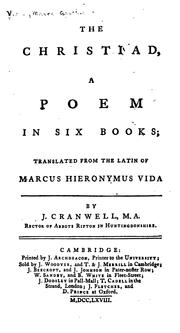 Cover of: The Christiad: A Poem in Six Books