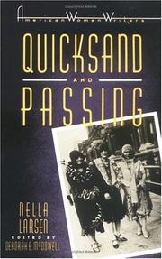 Cover of: Quicksand ; and, Passing