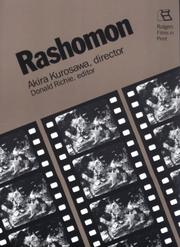 Cover of: Rashomon: Akira Kurosawa, director