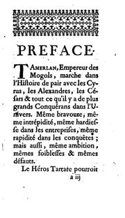 Histoire de Tamerlan, empereur des Mogols et conquerant de l'Asie by Jean Baptiste Margat de Tilly