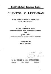 Cover of: Cuentos y leyendas: With Direct-method Exercises and Vocabulary