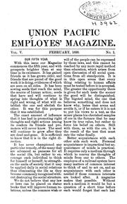 Union Pacific Employes' Magazine