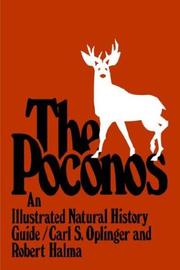 Cover of: The Poconos by Carl S. Oplinger