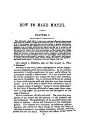 Cover of: How to make money