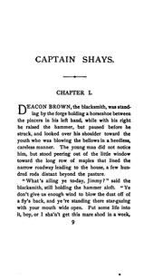 Cover of: Captain Shays: A Populist of 1786