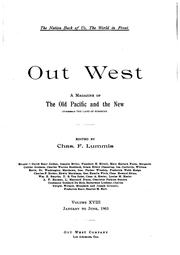 Cover of: Out West