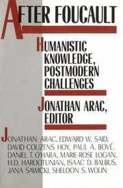 Cover of: After Foucault | 