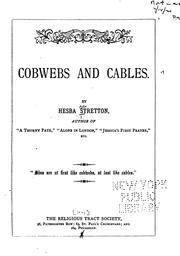 Cover of: Cobwebs and Cables