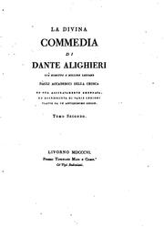 Cover of: La divina commedia by Dante Alighieri, Accademia della Crusca