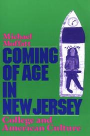 Coming of age in New Jersey by Michael Moffatt