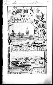 Souvenir guide to Ottawa and Experimental Farm