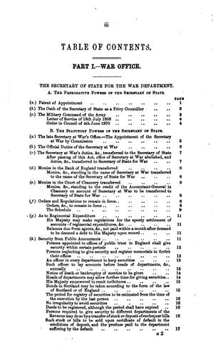 The Statutes Relating to the War Office and to the Army by Charles Mathew Clode , Great Britain