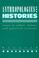 Cover of: Anthropologies and histories