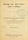 Cover of: Saratoga and Lake Champlain in history.