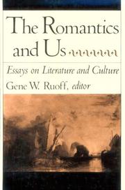 Cover of: The Romantics and Us by Gene W. Ruoff