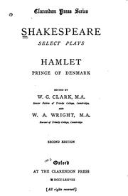 Cover of: Hamlet by William Shakespeare, William George Clark , William Aldis Wright