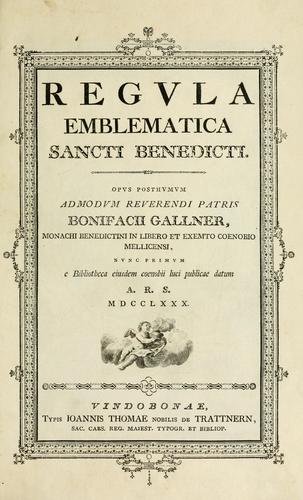 Regula Sancti Benedicti