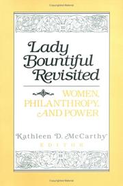 Cover of: Lady Bountiful Revisited: Women, Philanthropy, and Power