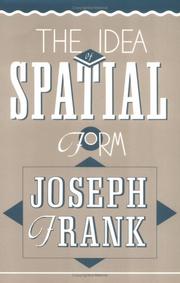 Cover of: The idea of spatial form