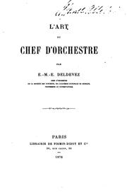 Cover of: L'art du chef d'orchestre