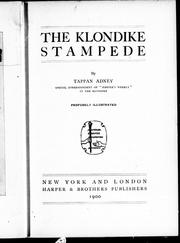 Cover of: The Klondike stampede