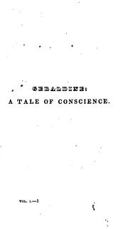 Cover of: Geraldine: A Tale of Conscience