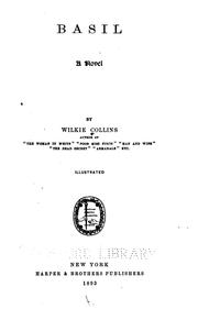 Cover of: Basil: A Novel by Wilkie Collins