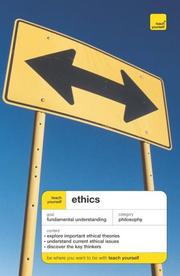 Cover of: Teach Yourself Ethics (Teach Yourself) by Mel Thompson