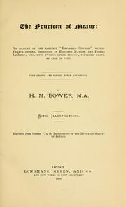 Cover of: fourteen of Meaux | H. M. Bower