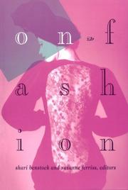 Cover of: On fashion by edited by Shari Benstock and Suzanne Ferriss.