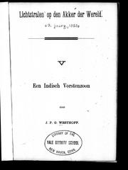 Een Indisch vorstenzoon by Johannes Peter Godfried Westhoff